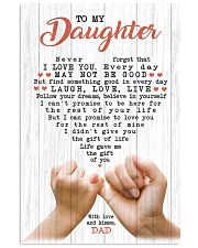 Never Forget That I Love You - Special Gift For Daughter Vertical Poster tile