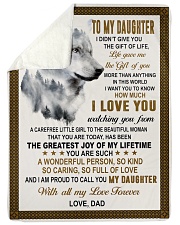 I LOVE YOU - AMAZING GIFT FOR DAUGHTER Sherpa Fleece Blanket tile
