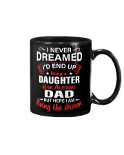 I NEVER DREAMED - TO DAUGHTER FROM DAD Mug tile