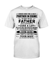 I ASKED GOD - AMAZING GIFT FOR CHILDREN Premium Fit Mens Tee tile