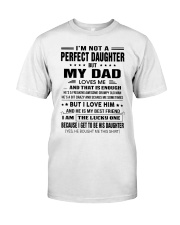 MY DAD LOVES ME - TO DAUGHTER FROM DAD Premium Fit Mens Tee tile