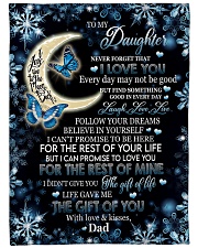 The Gift Of Life - Great Gift For Daughter Large Fleece Blanket - 60" x 80" front