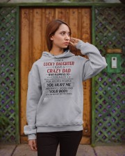 I Am A Lucky Daughter - Lovely Gift For Daughter Hooded Sweatshirt apparel-hooded-sweatshirt-lifestyle-02