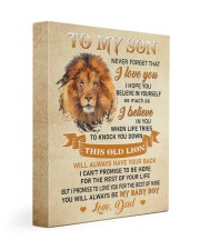 BELIEVE IN YOURSELF - AMAZING GIFT FOR SON 11x14 Gallery Wrapped Canvas Prints front