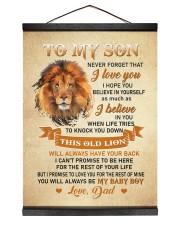 BELIEVE IN YOURSELF - AMAZING GIFT FOR SON Hanging Canvas tile