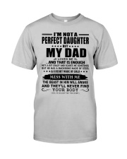 MESS WITH ME - AMAZING GIFT FOR DAUGHTER Classic T-Shirt tile