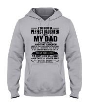 MESS WITH ME - AMAZING GIFT FOR DAUGHTER Hooded Sweatshirt front