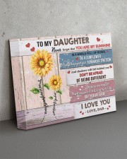 You Are My Sunshine - Best Gift For Daughter 14x11 Gallery Wrapped Canvas Prints aos-canvas-pgw-14x11-lifestyle-front-15