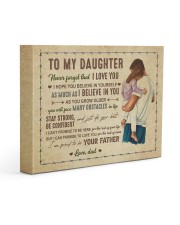 I Believe In You - Best Gift For Daughter 14x11 Gallery Wrapped Canvas Prints front