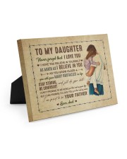 I Believe In You - Best Gift For Daughter Easel-Back Gallery Wrapped Canvas tile