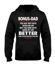 Thank You For Loving Me As Your Own - Perfect Gift For Bonus Dad Hooded Sweatshirt tile