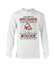 My Crazy Dad Loves Me - Best Gift For Daughter Long Sleeve Tee tile