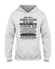 LOVES ME UNCONDITIONALLY - BEST GIFT FOR DAUGHTER Hooded Sweatshirt tile