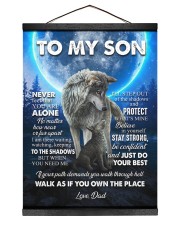 Just Do Your Best - Amazing Gift For Son Hanging Canvas tile