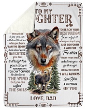 I Am The Storm - Lovely Gift For Daughter Sherpa Fleece Blanket tile