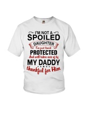 I'M NOT A SPOILED - TO DAUGHTER FROM DADDY Youth T-Shirt tile