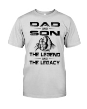 DAD AND SON THE LEGEND AND LEGACY Premium Fit Mens Tee tile