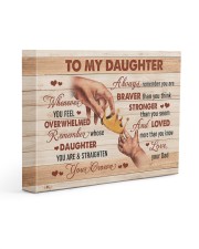Straighten Your Crown - Best Gift For Daughter 14x11 Gallery Wrapped Canvas Prints front