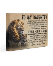 Believe In Yourself - Lovely Gift For Daughter 14x11 Gallery Wrapped Canvas Prints front