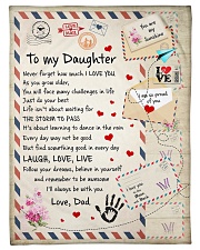 I'll Always Be With You - Lovely Gift For Daughter Fleece Blanket tile