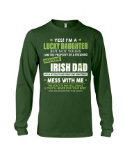 YES I'M A LUCKY DAUGHTER Long Sleeve Tee tile
