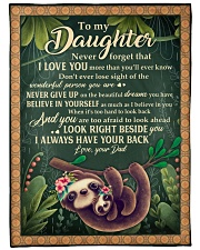 Never Give Up On The Beautiful Dreams You Have - Lovely Gift For Daughter Large Fleece Blanket - 60" x 80" front