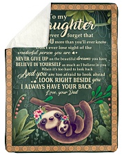 Never Give Up On The Beautiful Dreams You Have - Lovely Gift For Daughter Sherpa Fleece Blanket tile