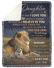 I Believe In You - Amazing Gift For Daugher Sherpa Fleece Blanket tile