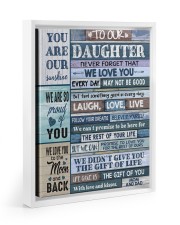 1 DAY LEFT - GET YOURS NOW Floating Framed Canvas Prints White tile