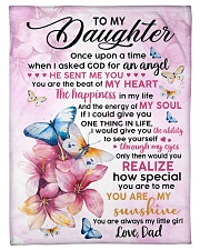 You Are The Beat Of My Heart - Best Gift For Daughter Fleece Blanket tile