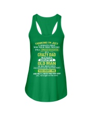 I'm A Spoiled Daughter Of A Crazy Dad Ladies Flowy Tank tile
