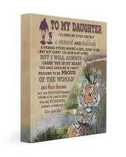 I Will Always Carry You In My Heart - Lovely Gift For Daughter 11x14 Gallery Wrapped Canvas Prints front