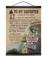 I Will Always Carry You In My Heart - Lovely Gift For Daughter Hanging Canvas tile