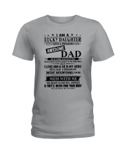 I LOVE HIM AND HE IS MY HERO Ladies T-Shirt tile