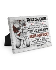 YOUR WAY BACK HOME - AMAZING GIFT FOR DAUGHTER 10x8 Easel-Back Gallery Wrapped Canvas thumbnail