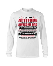 HE LOVES ME UNCONDITIONALLY - BEST GIFT FOR DAUGHTER Long Sleeve Tee tile