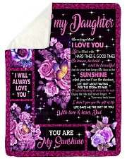 I WILL ALWAYS LOVE YOU Sherpa Fleece Blanket tile