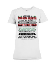 He Loves Me So Much - Best Gift For Daughter Premium Fit Ladies Tee tile