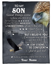 BELIEVE IN YOURSELF - AMAZING GIFT FOR SON Fleece Blanket tile