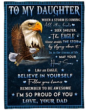 Believe In Yourself - Amazing Gift For Daughter Large Fleece Blanket - 60" x 80" front