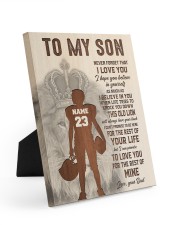 I Hope You Believe In Yourself - Amazing Gift For Son Easel-Back Gallery Wrapped Canvas tile