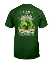 Dad And Daughter Not Always Eye To Eye Classic T-Shirt back
