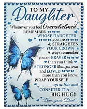 BIG HUG - SPECIAL GIFT FOR DAUGHTER Fleece Blanket tile