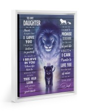 I BELIEVE IN YOU - AMAZING GIFT FOR DAUGHTER Floating Framed Canvas Prints White tile
