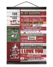 I AM SO PROUD OF YOU - LOVELY GIFT FOR DAUGHTER Hanging Canvas tile