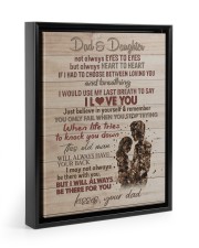 1 DAY LEFT - GET YOURS NOW Floating Framed Canvas Prints Black tile