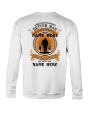 I ASKED GOD - PERFECT GIFT FOR DAD Crewneck Sweatshirt tile