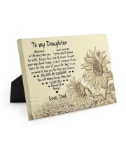 I Love You Forever & Always - Best Gift For Daughter Easel-Back Gallery Wrapped Canvas tile