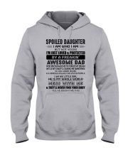 HE IS MY WHOLE WORLD - SPECIAL GIFT FOR DAUGHTER Hooded Sweatshirt front