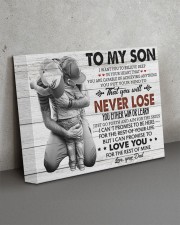 IN YOUR HEART - SPECIAL GIFT FOR SON 14x11 Gallery Wrapped Canvas Prints aos-canvas-pgw-14x11-lifestyle-front-15